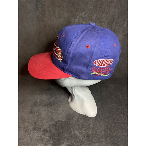 Vintage Y2k Jeff Gordon 24 Dupont Snapback Hat Chase Authentic Nascar Stitched - Picture 3 of 7